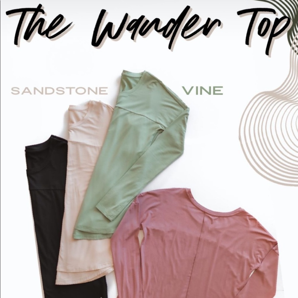 Balance Athletica Black Long Sleeve Wander Top